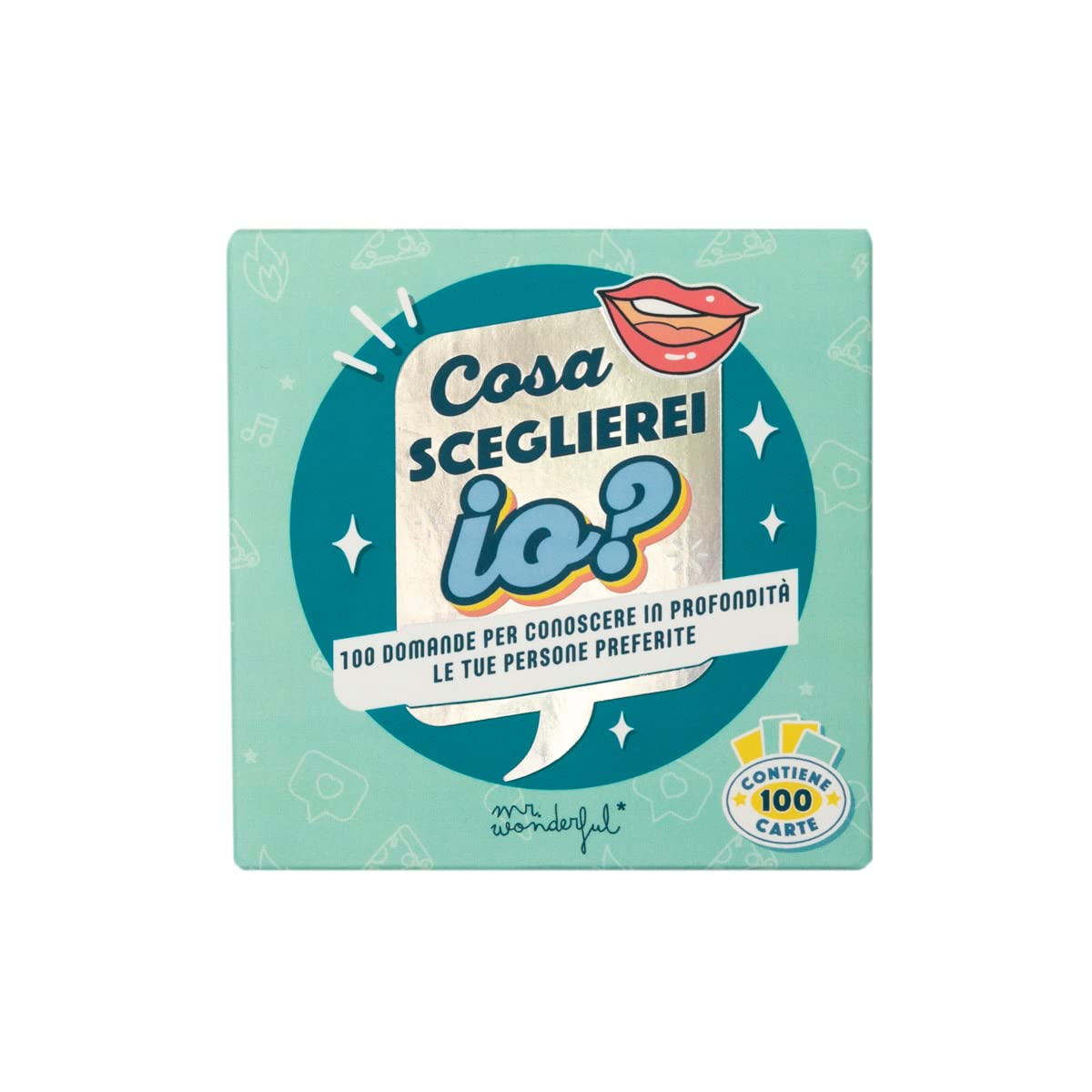 Mr.Wonderful Card Game, 250 g Paper, Multicoloured, Standard