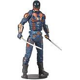 McFarlane Toys DC Multiverse Bloodsport (The Suicide Squad) 7" Action Figure with Build-A King Shark Piece and Accessories