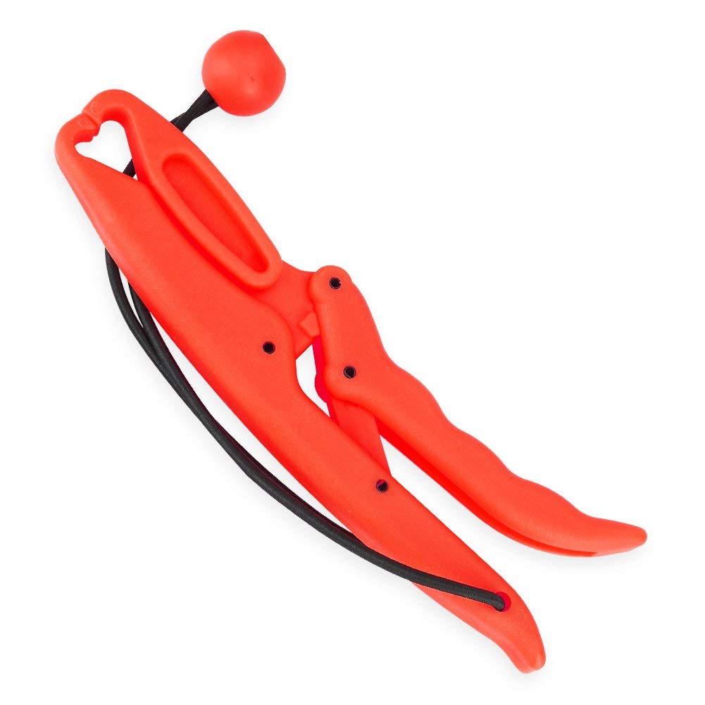 VBESTLIFE Plastic Floating Fishing Pliers, Floating Plastic Lip Pliers with Lanyard, Fish Lip Grip Pliers Grabber Keeper Fishing Tackle(Red S) Fishing Tools And Accessories Fishing Supplies