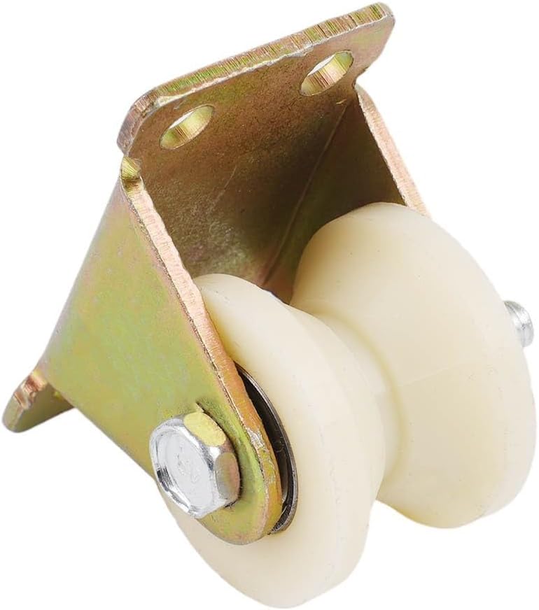 ZYWUOY V-30MM Heavy Duty Grooved Roller Nylon Sliding Door Wheel Thickened Load