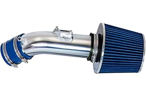 Rtunes Racing Short Ram Air Intake Kit + Filter Combo BLUE Compatible For 10-12 Mazda 3 2.5L L4 …