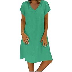 Early Day Prime Sales Women's Summer Cotton Linen