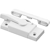 Prime-Line F 2626 Sash Lock, 2-1/16 In. Hole Centers, Right-Hand, BetterBilt 350 Series Vertical Sliding Windows, Diecast Zinc, White, (Single Pack)