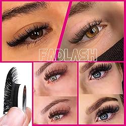 FADLASH Eyelash Extensions C D Curl Lashes 0.07