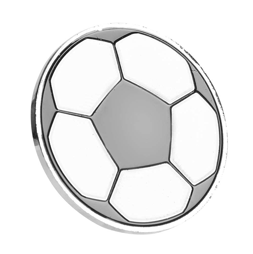 Soccer Flip Coin, Anti-rust Hard Alloy Football Referee Judge Toss Coins Pick Side with Case for Matches Training