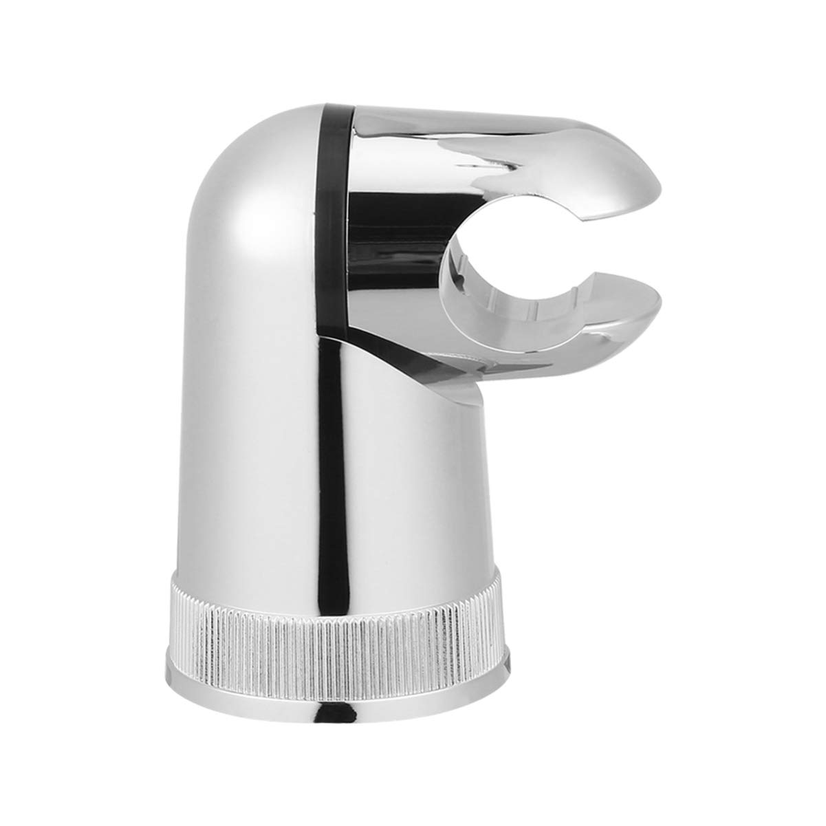 Zerodeko Plating Rotary Shower Head Holder Bracket Adjustable Round Wall Mount for Handheld Bathroom Shower Spray Heads