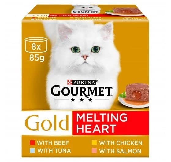 Gourmet Gold Melting Heart Meat and Fish, 680 g