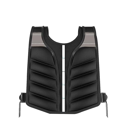 Weighted Vest, 12lb/16lb/20lb Weight Vest with Reflective Stripe