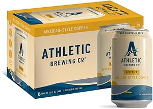 Athletic Brewing Co Non-Alcoholic Cerveza 6pk Cans, 12 FZ