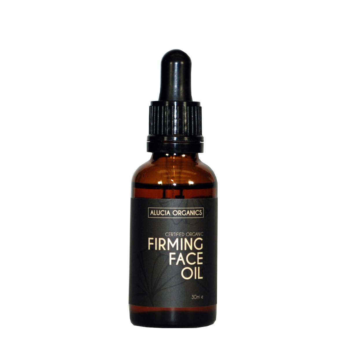 Alucia Organics Certified Organic Firming Face Oil 30ml - a powerful anti-ageing oil with Organic Jojoba, Argan, Rosehip and Evening Primrose oils
