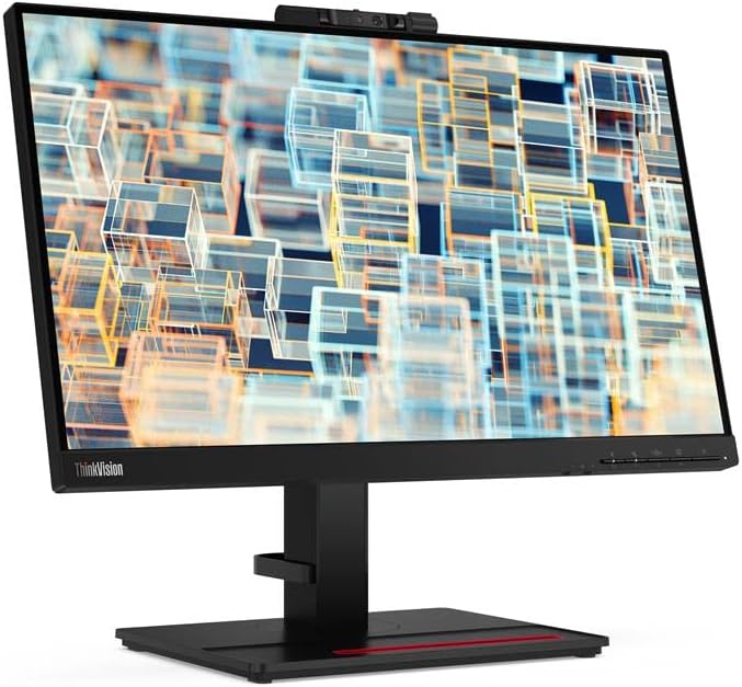 Lenovo ThinkVision T22v-20 21.5" FullHD 60Hz Video Conferencing Monitor IR