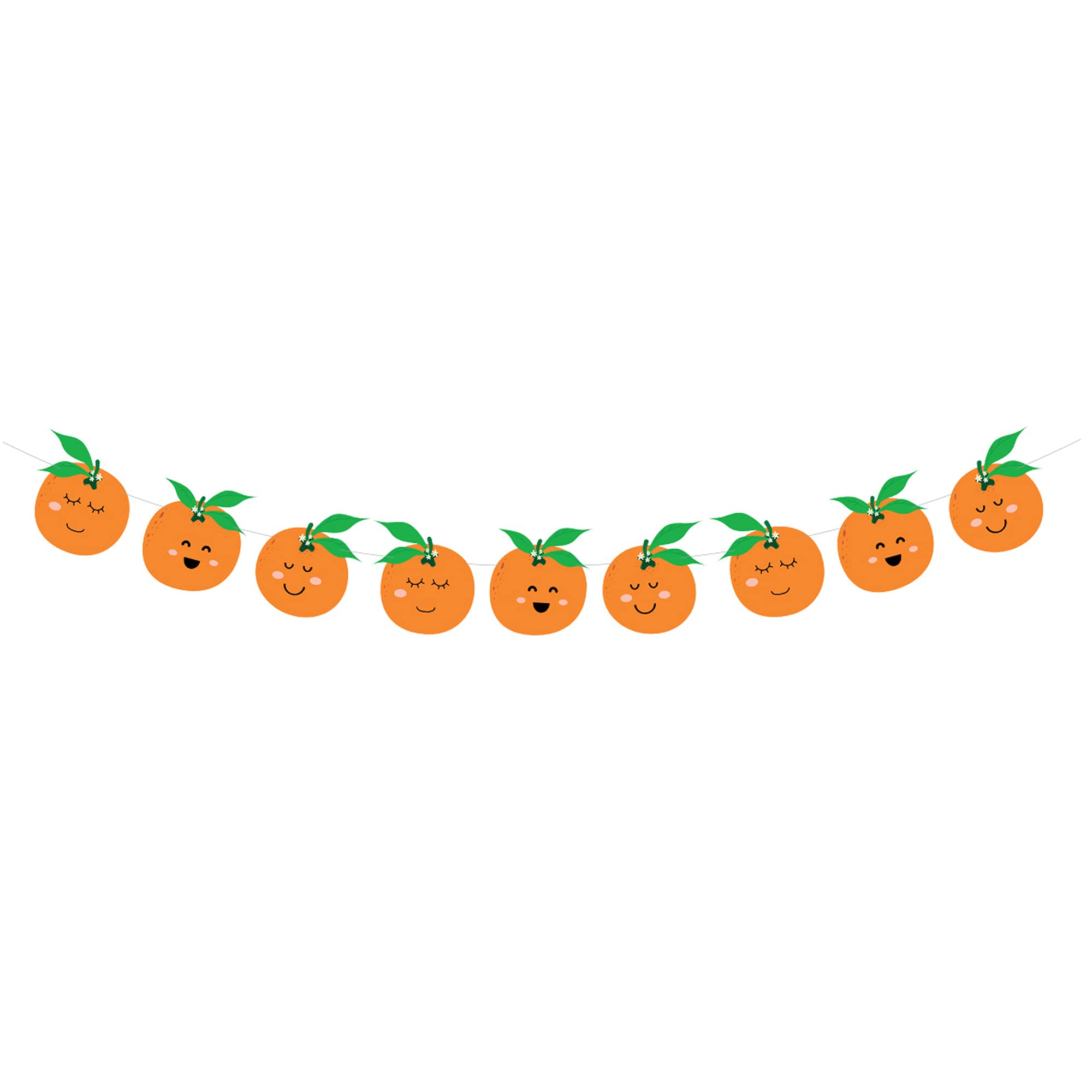 Photo 1 of BignzwUra Little Orange Cutie Banner-Tangerine Theme/Clementine Fruit/Baby Shower/Orange Clementine Party Favors Supplies Decorations for Carnival/Events