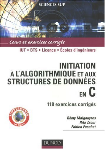 Initiation à l'algorithmique et aux structures de données en C