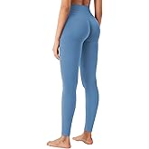 YEOREO Women's Workout Gym Leggings Julissa Hidden Scrunch Butt Sculpting Compression Mid Rise V Back Yoga Leggings 26"