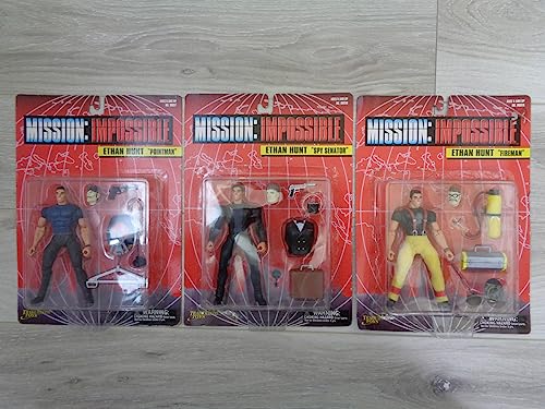 Mission Impossible Ethan Hunt Pointman Spy Senator and More 3 Piece Set Tradewinds 1996