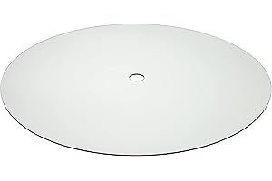 GENERIC Pro Safe Glass 36" Round Clear Tempered Patio Glass Table Top 2" Center Hole