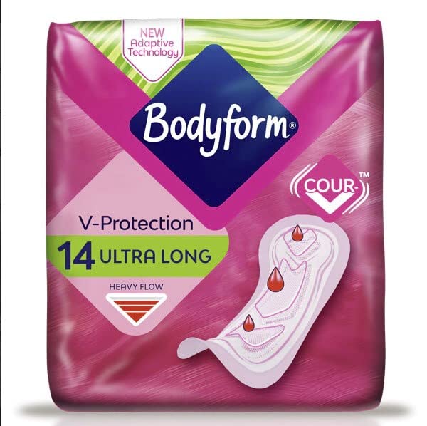 Bodyform Ultra Super 14 per pack (PACK OF 4)