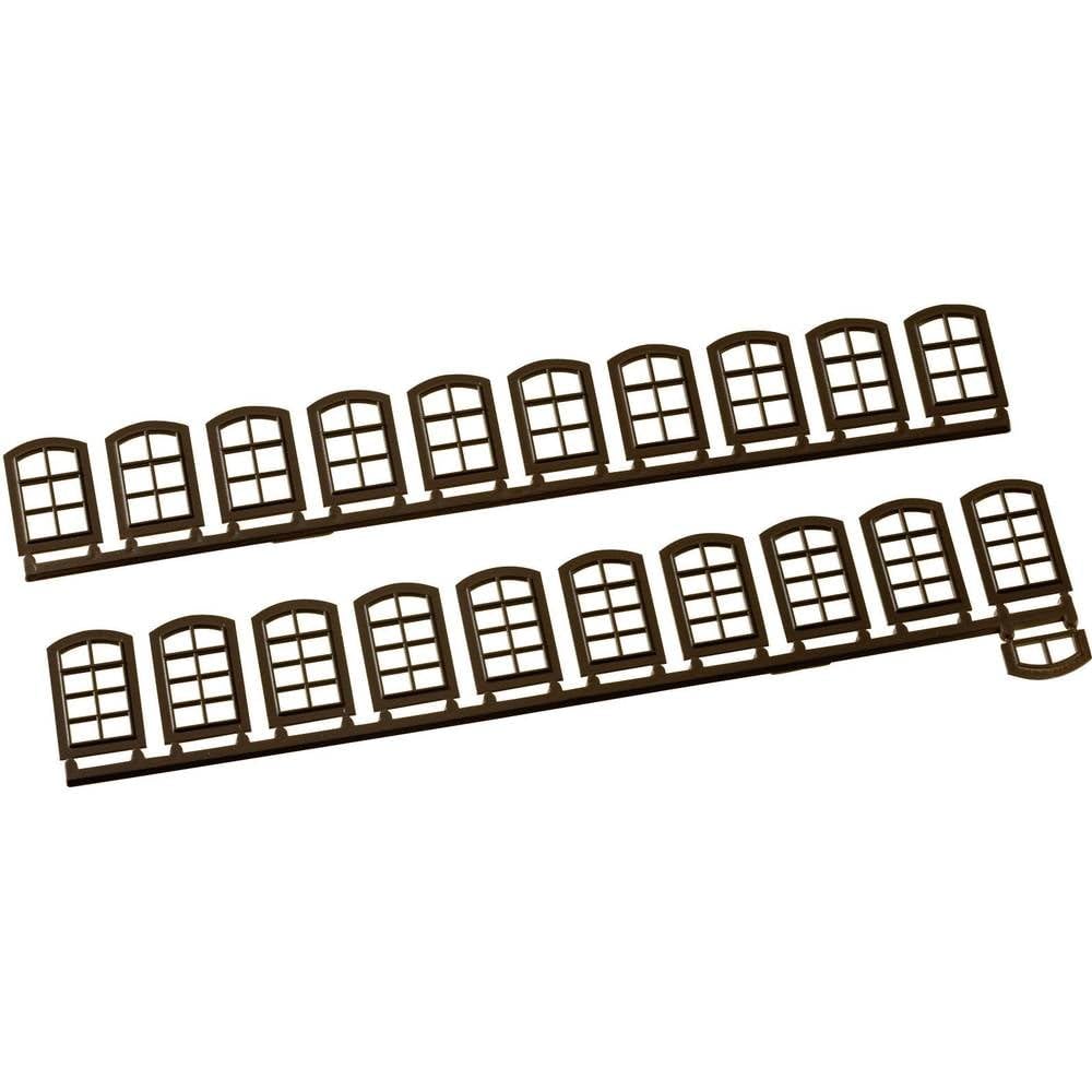 Auhagen 80204 Windows Brown Modelling Kit