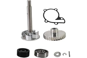 Dokili Water Pump Aluminum Impeller Gear Bearing Seal Kit for Yamaha Banshee YFZ350 1987-2006# 4L0-12450-01-00 4LO-12459-00-00