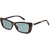 Appassal Retro Rectangle Sunglasses for Women Trendy Cateye 90s Narrow Vintage Sunnies AP3724
