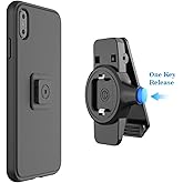 SPORTLINK Phone Belt Clips, Universal Phone Holder with Easy Mount， Quick On/Off for iPhone 12/SE 2020/11/11 Pro/11 Pro Max/X/XS/XS Max/XR, Samsung Galaxy Note 8,S8 Edge and Any Smartphones