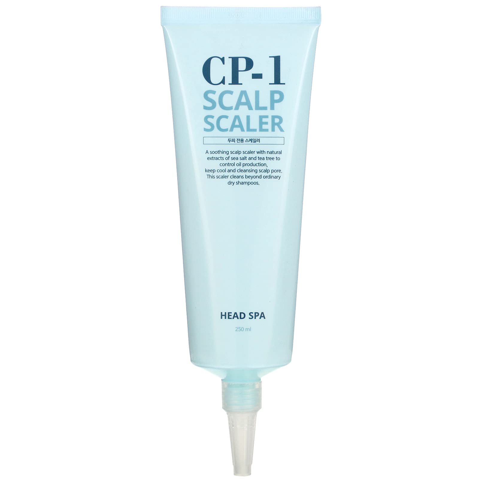 CP-1 Head Spa Scalp Scaler 250ml Hair Conditioner Deep Cleansing Treatment Exfoliation Hair Mask Natural Extracts Tea Tree Sea Salt Keeps Scalp Fresh and Clean