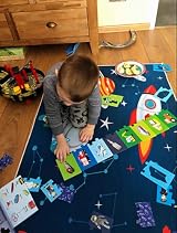 HB.YE Kids Large Play Mat 80x160cm Colorful Animals Soft Rug view 2
