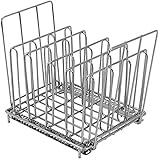 LIPAVI Model L10-Marine Quality 316L Stainless Steel- Square 7.8 x 6.4 Sous Vide Rack, L10-Family Size