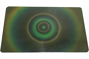 CMS MAGNETICS - Wallet Size Olive Magnetic Flux Viewing Card for Revealing Hidden Magnetic Field Patterns in Permanent Magnets for Science Projects, Research and STEM Education in Magnetism