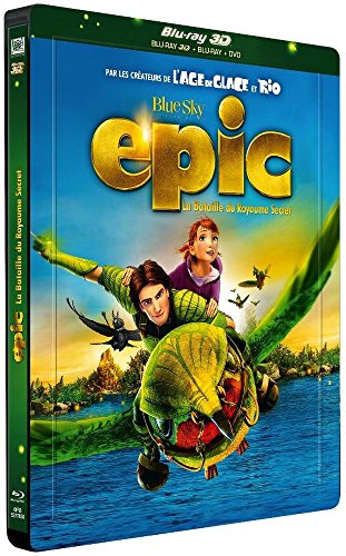 Epic - La Bataille Du Royaume Secret - Combo Blu-Ray3d + Blu-Ray+ Dvd - Édition Boîtier Steelbook