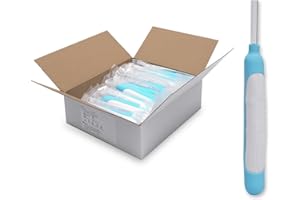 GKOKG Female External Catheter Replacement Wicks, Compatible with PWF030, Non-Invasive, Soft Fit, 30 Pack