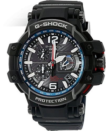 Casio G-Shock Gravity Master Hybrid GPS Black/Blue GPW-1000-1A in