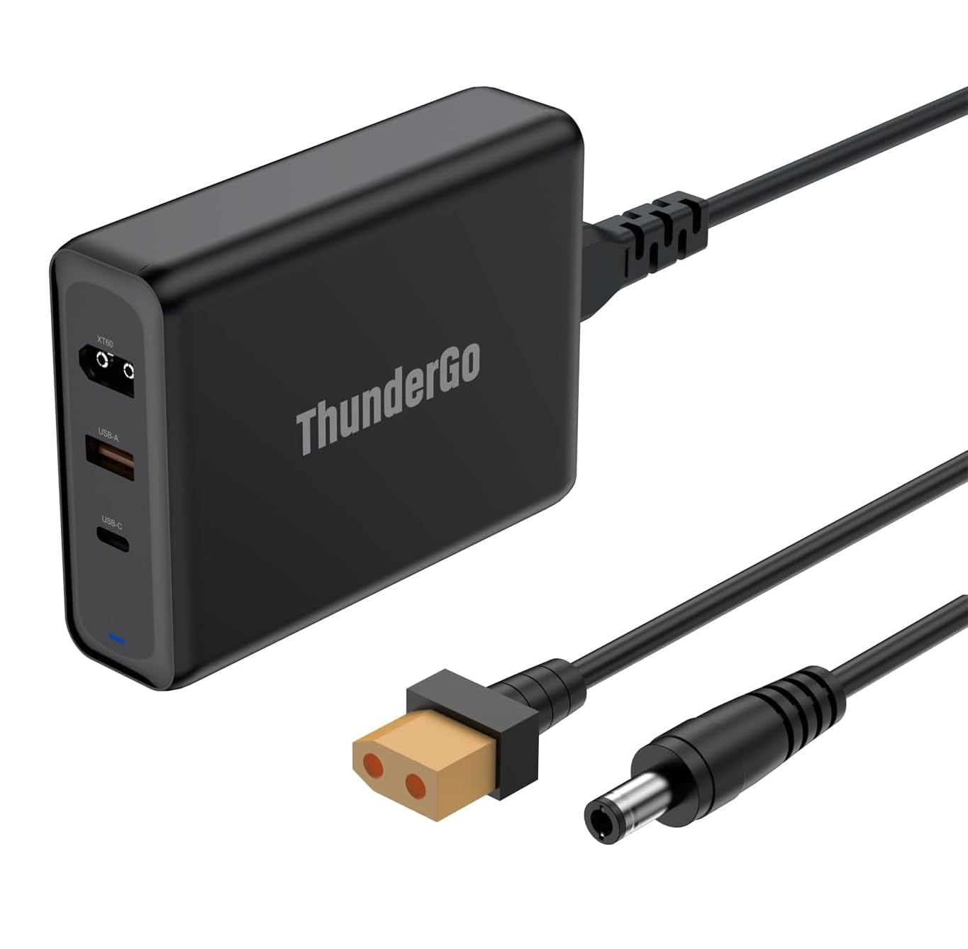 Photo 1 of ThunderGo 330W USB C Charger, Fast Compact 3-Ports GaN Charger PD 3.0 Fast Charging Station for MacBook Pro/Air, iPhone, iPad Pro, Dell XPS, Galaxy, Pixel, Apple Watch, and More
