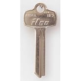 Kaba Ilco Key Blank, Brass, Type BE2, 7 Pin, PK10