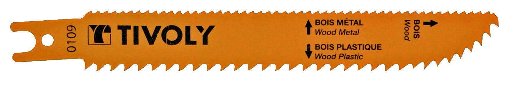 Tivoly XT505820109 Special Metal-Hardwood Sabre Saw Blade L150 X2