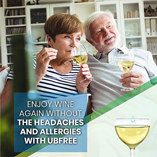 UB Free Wine Drops 1 Pack A Natural and Organic Wine Sulfite Remover for White Wine