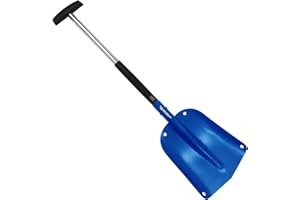 Oskar 19194 Oskar 16 inch - 30 inch Compact Aluminum Snow Shovel
