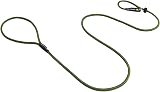 Dog & Field Signature Slip Lead Olive Green 1.25m Training Lead