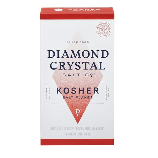 DIAMOND CRYSTAL KOSHER SALT – FULL FLAVOR, NO...