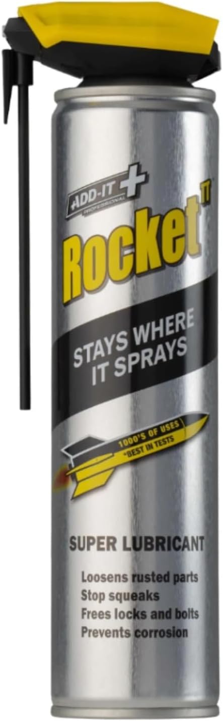 Rocket TT Multi-Purpose Lubricant Spray 300ml Rust Remover & Anti-Corrosion