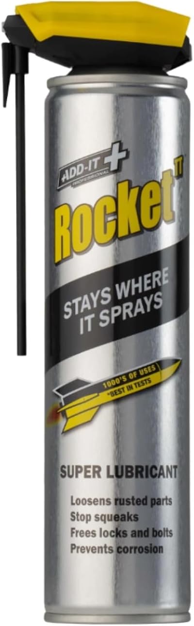 Rocket TT Multi-Purpose Lubricant Spray 300ml Rust Remover & Anti-Corrosion