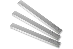POWERTEC 6 Inch Jointer Blades for Delta 37-190 37-195 37-205 37-220 37-275X, Jet JJ-6CS Jointer, Replacement for Delta 37-65