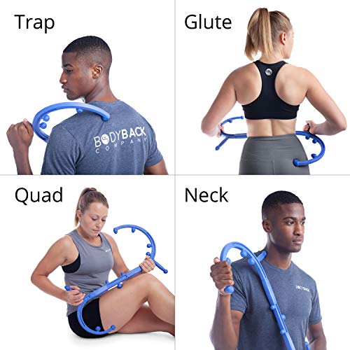 Body Back Buddy Elite USA Made Trigger Point Massage Tool, Shoulder