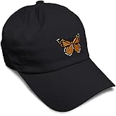 Custom Soft Baseball Hat Embroidered Dad Hat Monarch Butterfly Embroidery Men & Ladies Baseball Cap Cotton