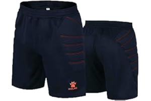 KELME Padded Goalkeeper Shorts - Soccer Goalie Short with Pads for Men and Women