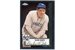 Baseball MLB 2021 Topps Chrome Platinum Anniversary #615 Babe Ruth Yankees