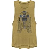 STAR WARS Decorative R2d2 Women's Muscle Tank