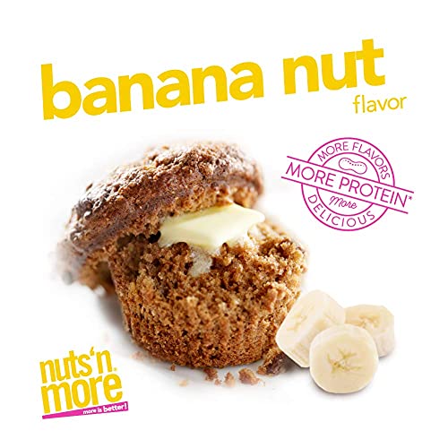Nuts ‘N More Banana Nut Peanut Butter Spread, All Natural Keto Snack