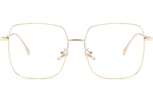 Dollger Blue Light Blocking Glasses women Anti Glare UV Filter Computer Gaming Glasses Retro matal square Eyeglasses Frame