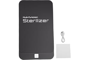 Tangxi Cell Phone Sanitizer Cleaner Box, Rechargeable UV Light Sanitizer Box for 6.7 Inch Smartphone, Keys, Glasses, Earphone